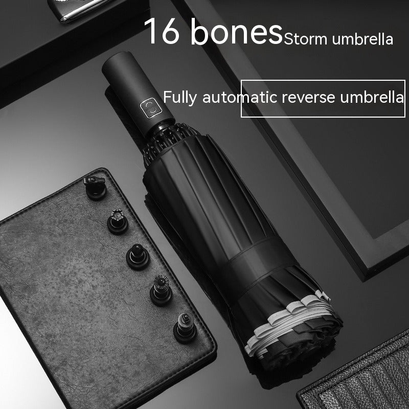 Auto Folding Reverse Umbrella