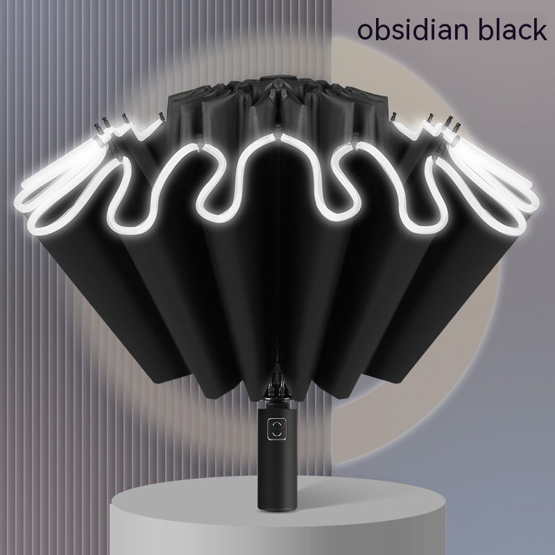 Auto Folding Reverse Umbrella