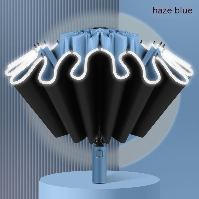 Auto Folding Reverse Umbrella