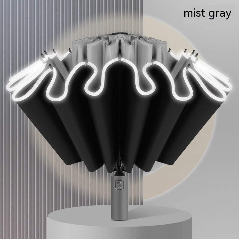 Auto Folding Reverse Umbrella