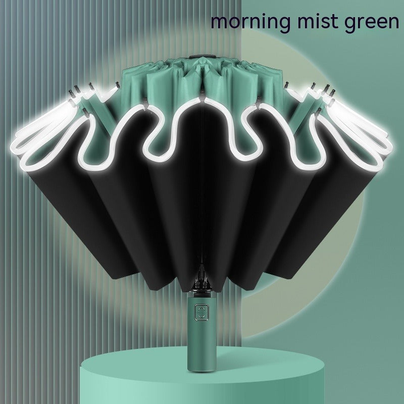 Auto Folding Reverse Umbrella