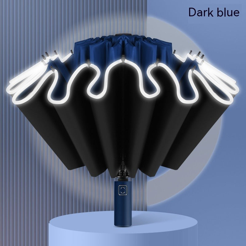 Auto Folding Reverse Umbrella