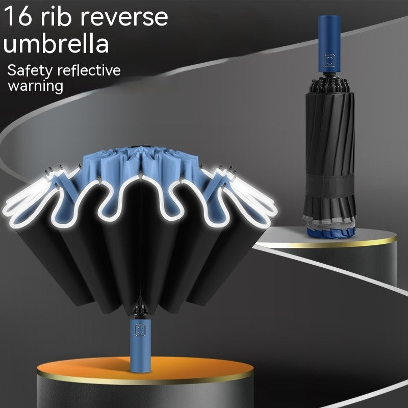 Auto Folding Reverse Umbrella